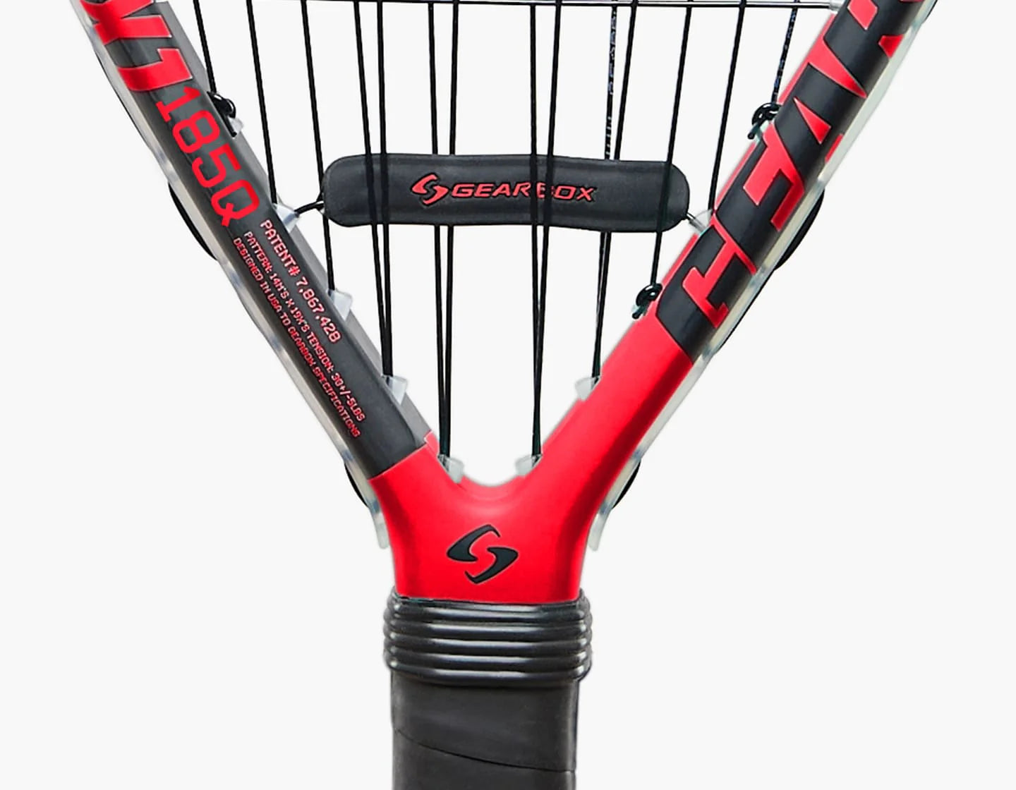 *PRE-ORDER* Gearbox GX1 185Q Red Racquetball Racquet