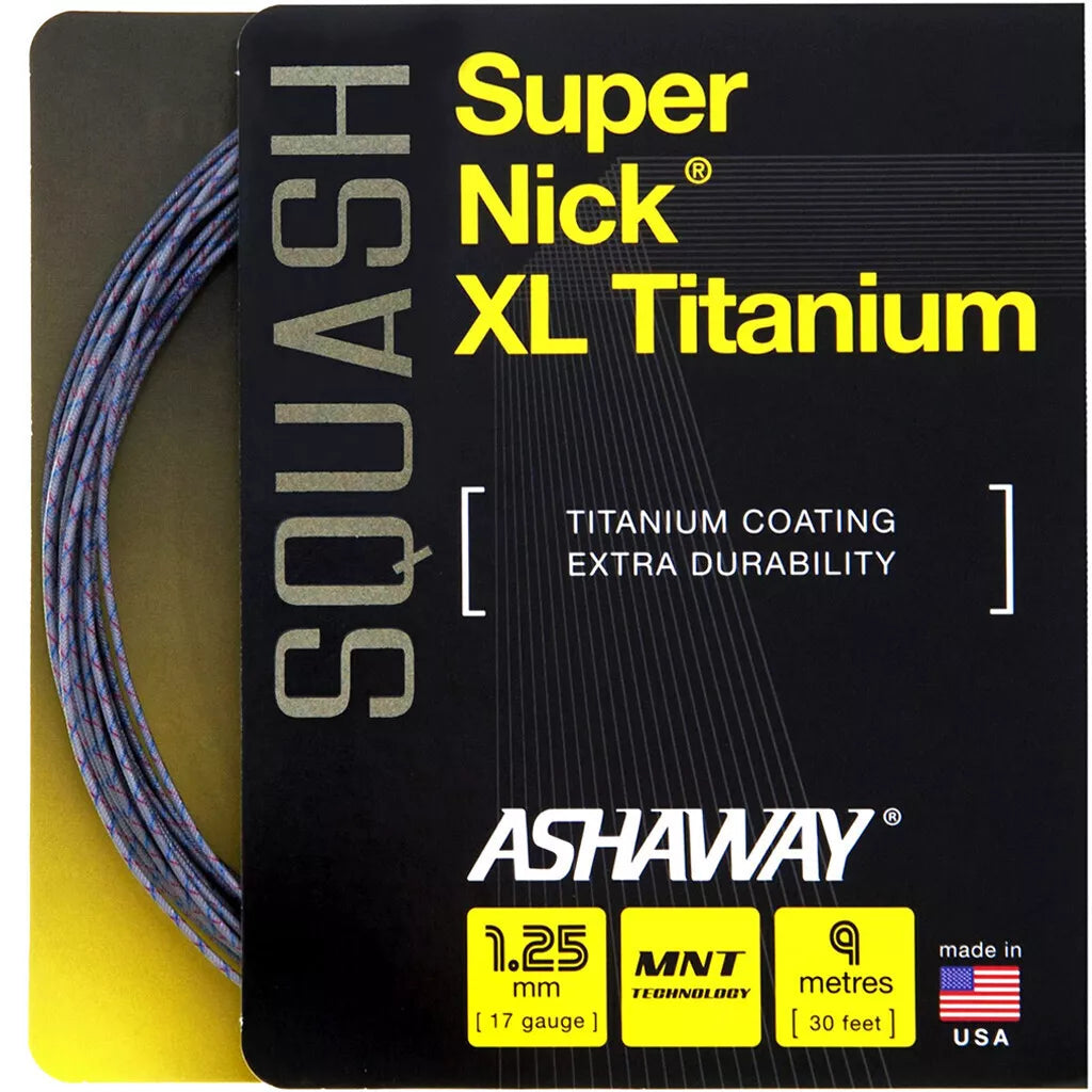 Ashaway SuperNick Ti - Titanium Silver