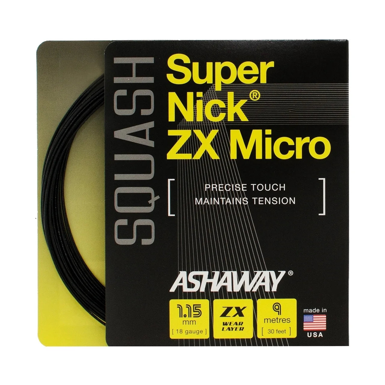 Ashaway SuperNick ZX Micro - Black
