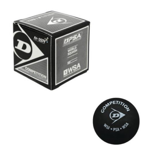 Dunlop Squash Balls - Competition (Yellow Dot)
