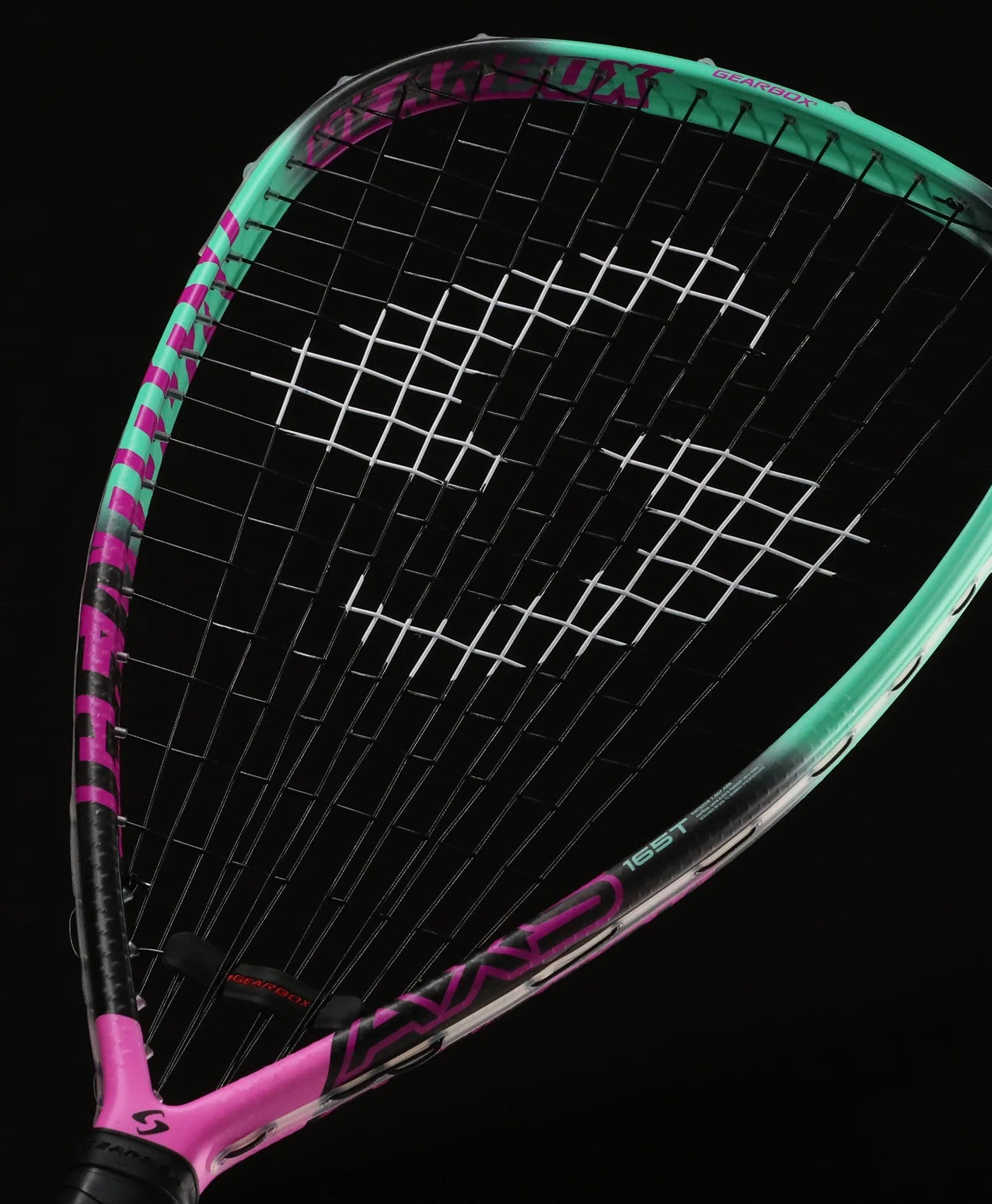 *PRE ORDER* Gearbox AXS 165T Purple/Green Racquetball Racquet